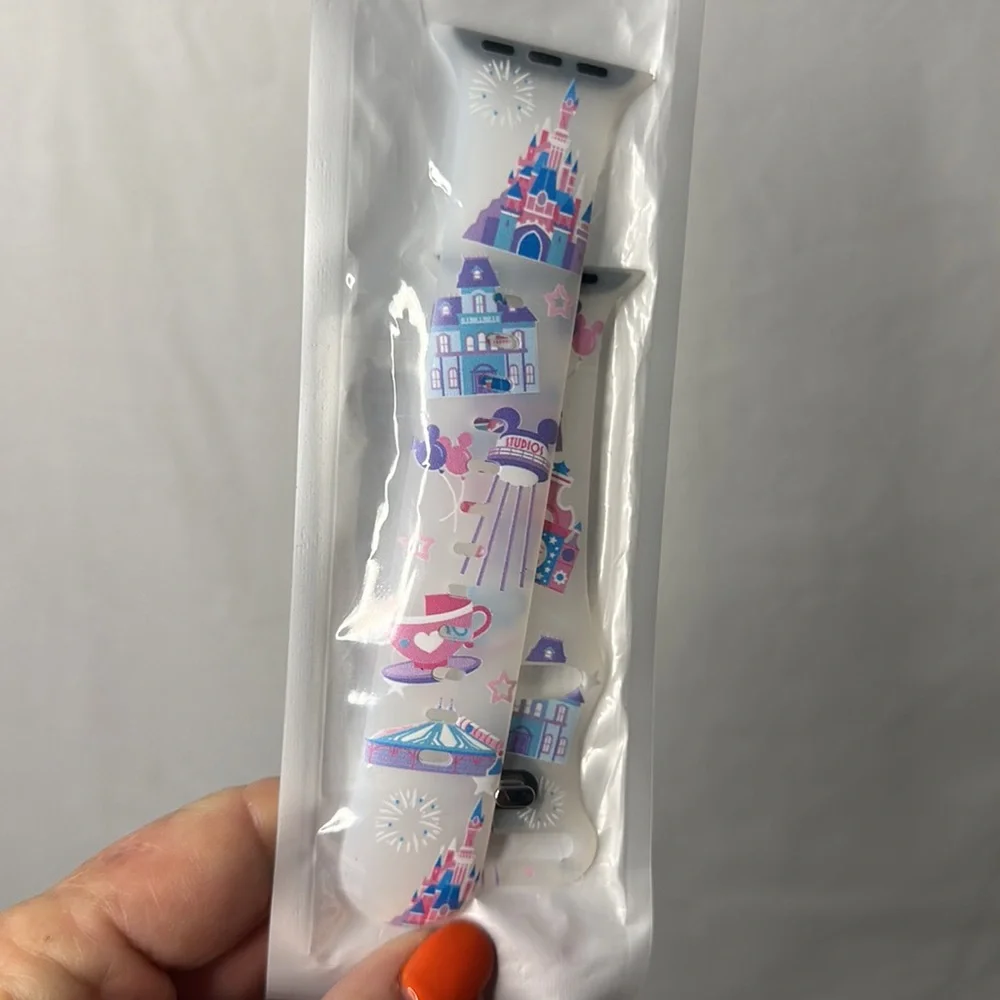 Band for I phone, watch Disney theme